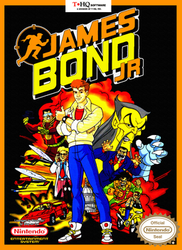 James Bond Jr (Europe) box art